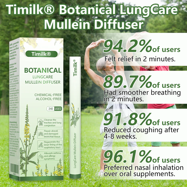Timilk® Βοτανική φροντίδα πνευμόνων με divozel