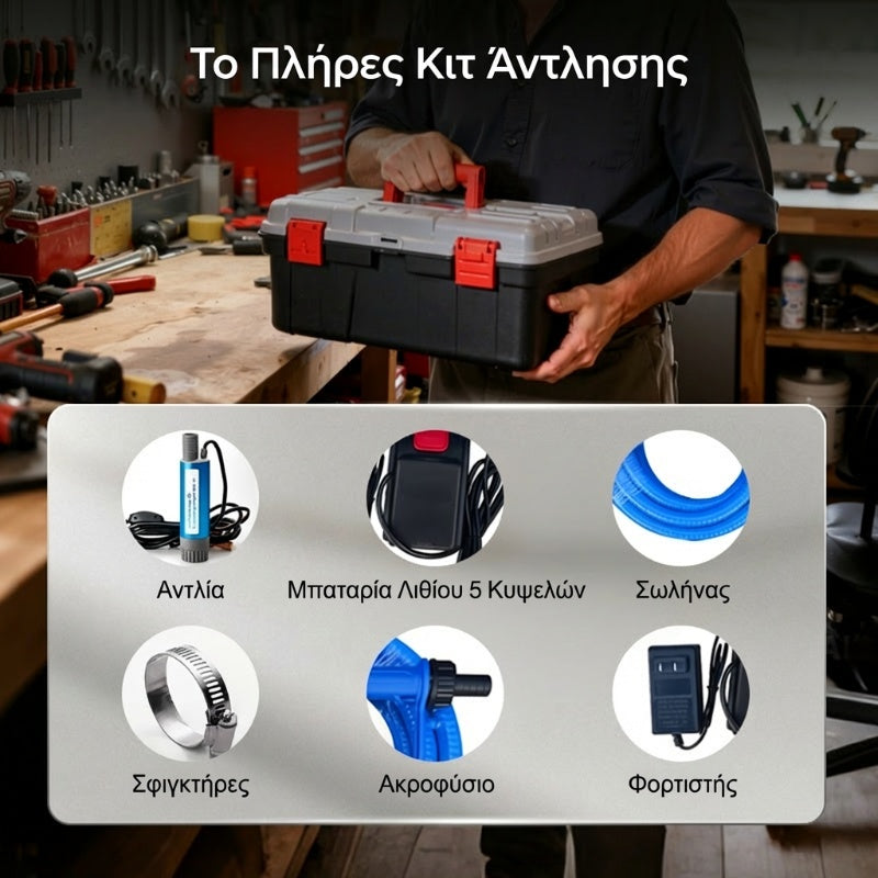 🔥💧 Κιτ αντλίας λαδιού και νερού υψηλής απόδοσης