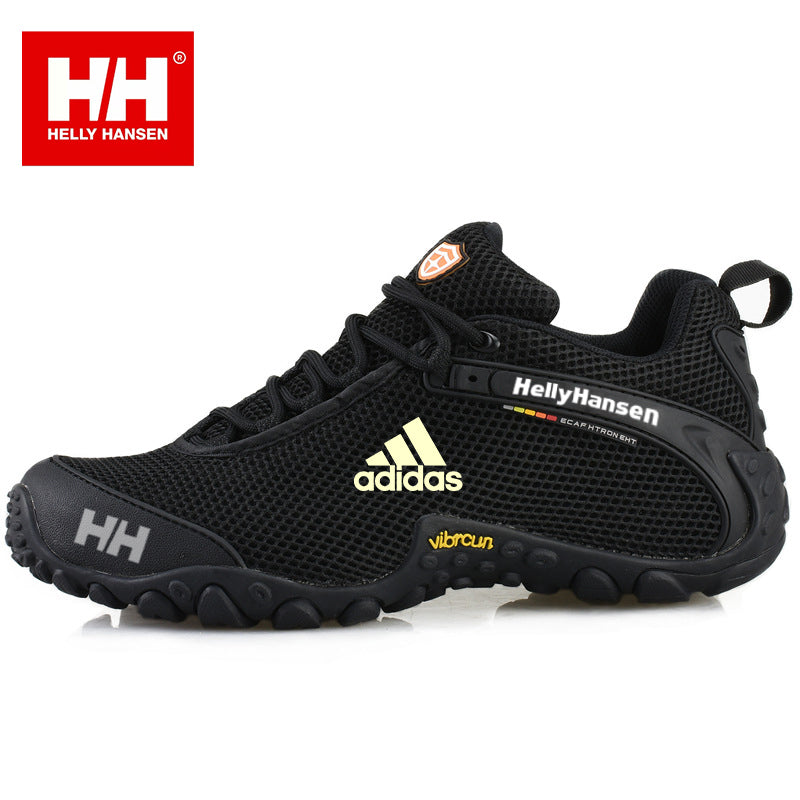 Νέες ανδρικές μπότες εργασίας Helly Hansen και adidas με ατσάλινη μύτη, ανθεκτικές σε θραύση και τρυπήματα.