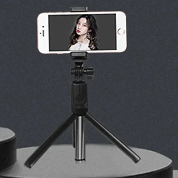 📸✨Αποσπώμενο πολυλειτουργικό selfie stick κινητού τηλεφώνου και βάση