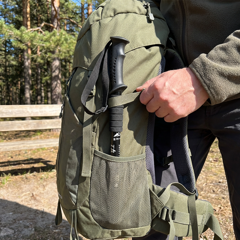 ⛰️Állítható alumíniumötvözet túrabot – Tartós, ütéscsillapító, könnyű 🌲
