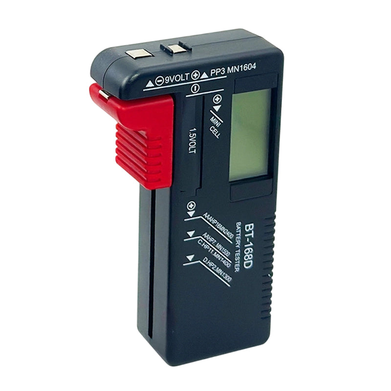 🔋Digitális akkumulátor-ellenőrző – A nagy LCD-kijelző pontosan mutatja a fennmaradó töltöttséget.  🧪💪